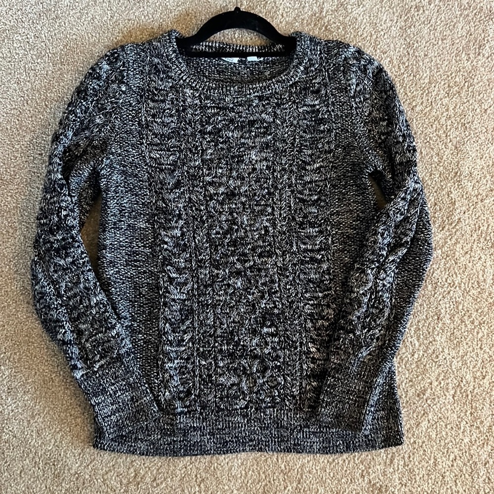 GAP Size Small Charcoal Gray Sweater